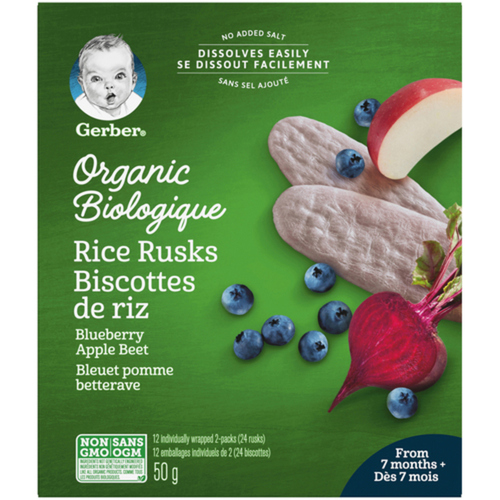 gerber organic snacks