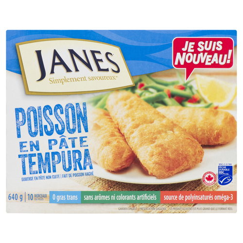 Voilà by Sobeys Online Grocery Delivery Janes Tempura Battered Fish 640 g