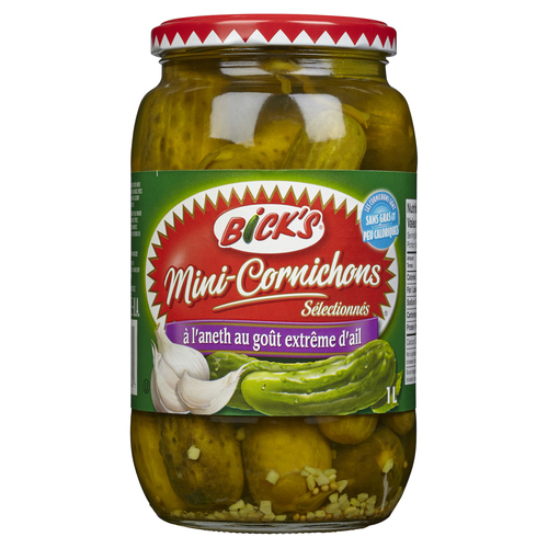 Voilà by Sobeys Online Grocery Delivery Bick's Baby Dill Ultimate Garlic Pickles 1 L