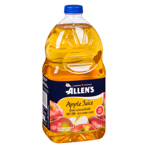 Voila By Sobeys Online Grocery Delivery Allen S Low Acid Apple Juice 1 89 L