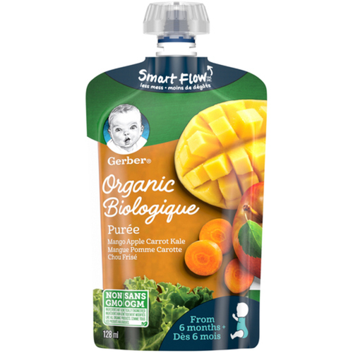 organic carrot puree