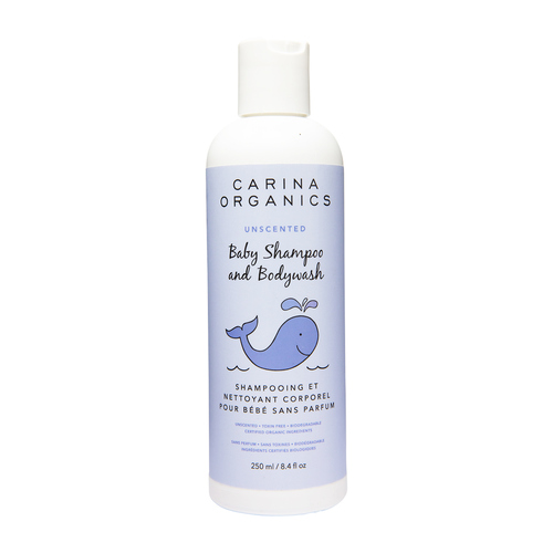 carina organics baby shampoo & body wash