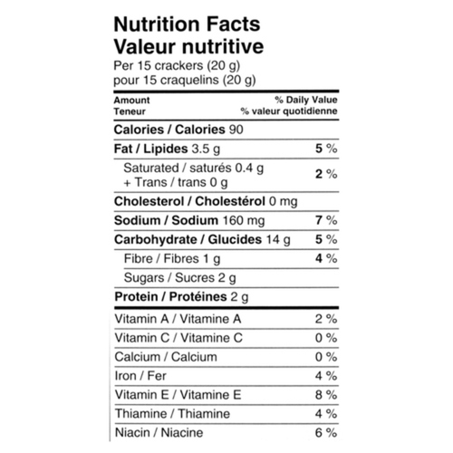 Voilà by Sobeys Online Grocery Delivery Dare Veggie Bites Breton Crackers 200 g