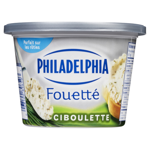 Voilà by Sobeys Online Grocery Delivery Philadelphia Whipped Cream Cheese Chives 227 g