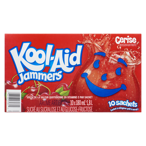Voilà by Sobeys Online Grocery Delivery KoolAid Jammers Cherry 10 PK