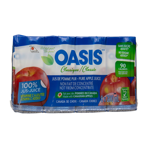 Voilà by Sobeys Online Grocery Delivery Oasis Apple Juice Not From
