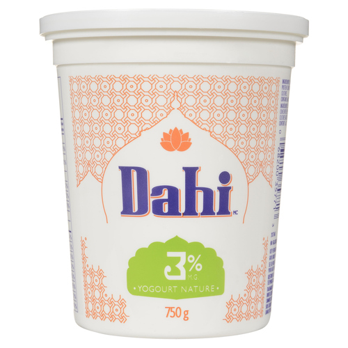 Voilà by Sobeys Online Grocery Delivery Parmalat Dahi 3 Yogurt Plain 750 g