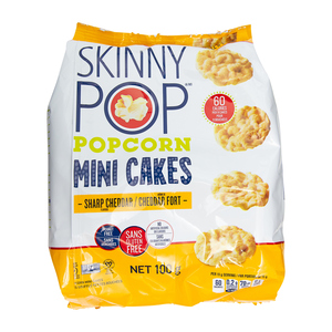 skinny pop cheddar cakes