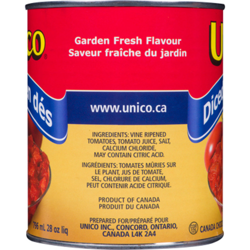 Voilà By Sobeys Online Grocery Delivery Unico Diced Tomatoes 796 Ml 