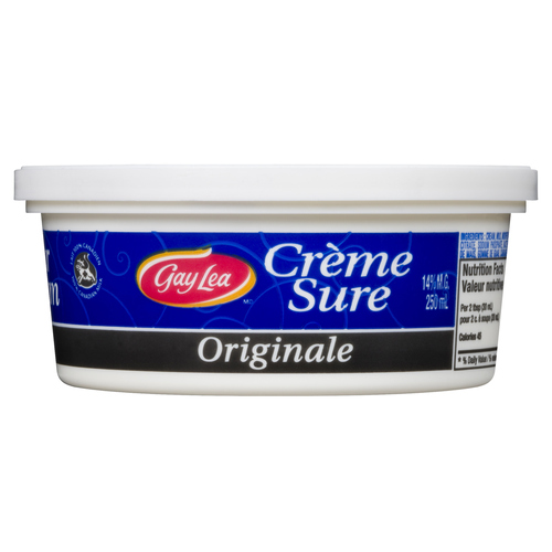 Voilà by Sobeys Online Grocery Delivery Gay Lea Sour Cream 250 ml