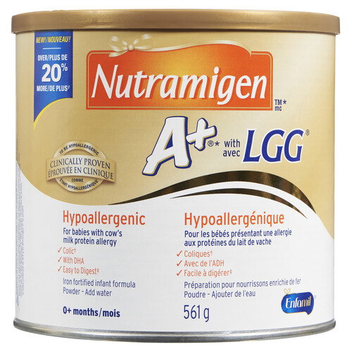 Nutramigen A+ Infant Formula Powder with LGG Hypoallergenic 561 g
