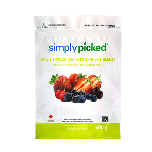 Simply Picked Fruit Explosion Antioxidant Blend Frozen 600 g