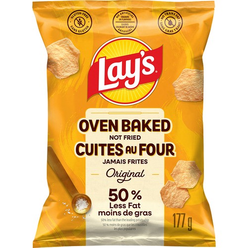 Lay's Oven Baked Potato Chips Original 177 g