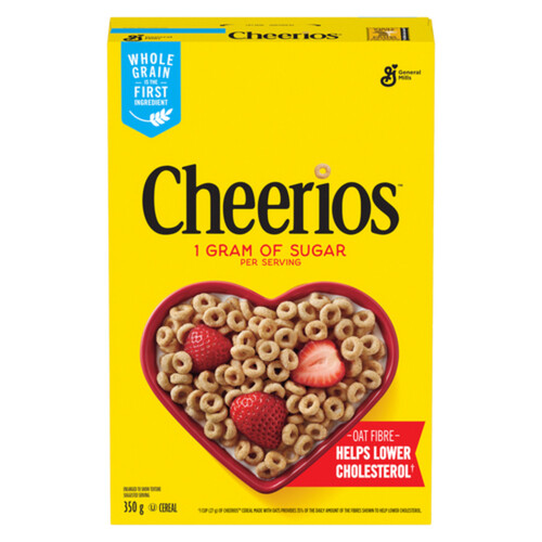 Cheerios Cereal Original Breakfast Whole Grains 350 g