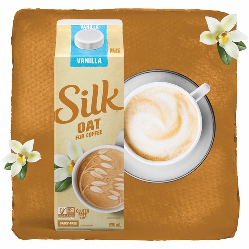Silk Dairy-Free Oat For Coffee Creamer Vanilla 890 ml