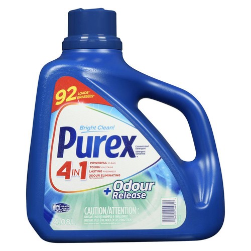 Purex 4 In 1 Odour Release Liquid Laundry Detergent 4.08 L