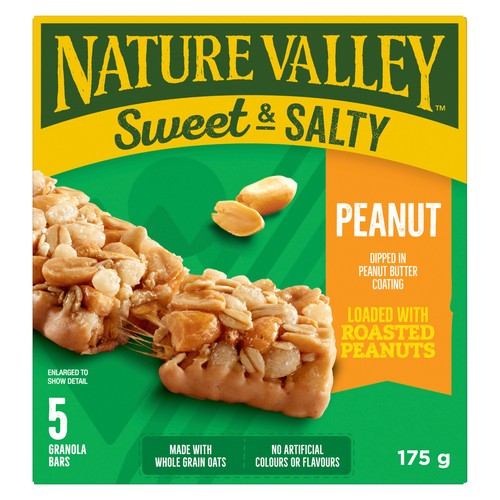 Nature Valley Sweet & Salty Granola Bars Chewy Peanut 5 Pack 175 g