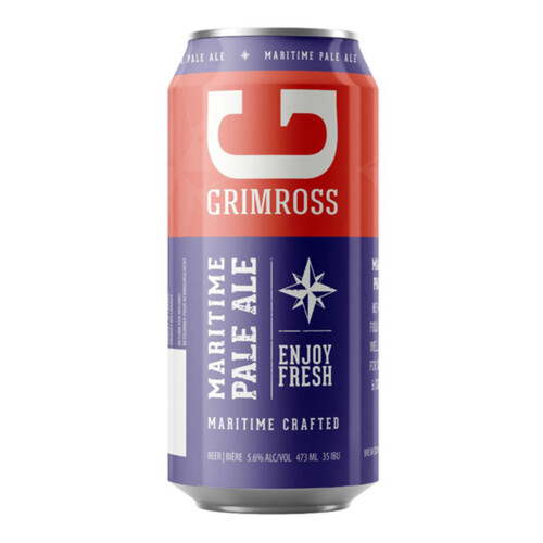 Grimross Maritime Pale Ale Beer 5.6% Alcohol 473 ml (can)