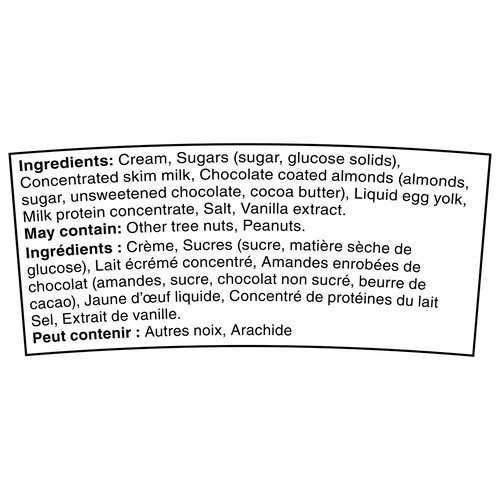 Haagen-Dazs Ice Cream Vanilla Swiss Almond 450 ml