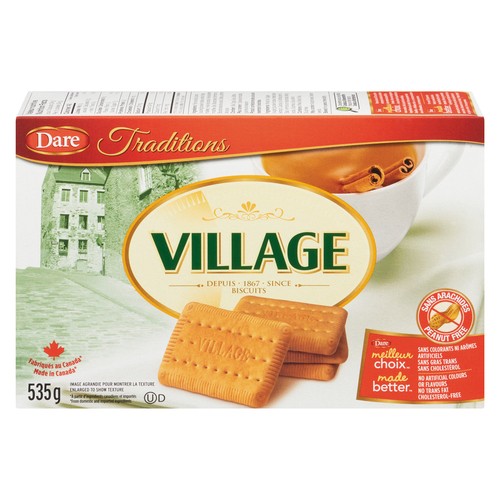 Dare Traditions Peanut-Free Village Cookies 535 g