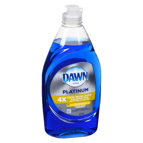 Dawn Platinum Dish Soap Lemon Burst 431 ml