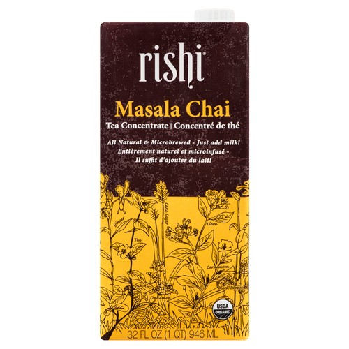 Rishi Organic Tea Concentrate Masala Chai 946 ml