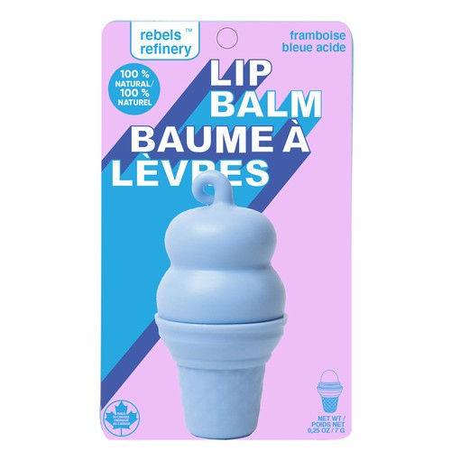 Rebels Refinery Lip Balm Blue Ice Cream Raspberry 1 EA 