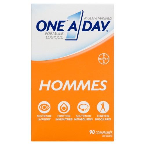 One A Day Advanced Multi-Vitamins Tablets Men's Formula 90 EA