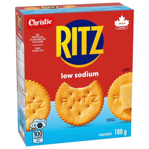 Ritz Low Sodium Crackers 180 g