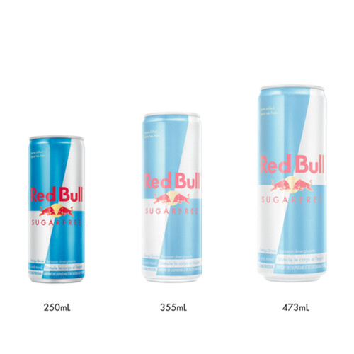 Red Bull Energy Drink Sugar Free 8 x 250 ml (cans)