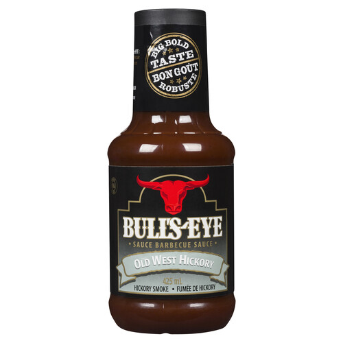 Bull's-Eye Sauce Old West Hickory Smoke BBQ 425 ml