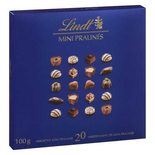 Lindt Mini Pralines Chocolates Assorted 100 g