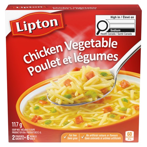 Lipton Soup Mix Noodle With Chicken Vegetable 117 g
