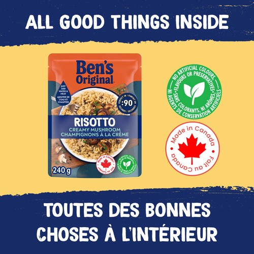 Ben's Original Risotto Creamy Mushroom 240 g