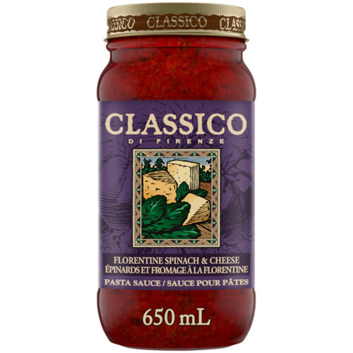 Classico Di Firenze Pasta Sauce Florentine Spinach & Cheese 650 ml