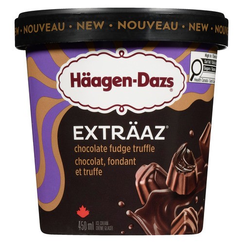 Häagen-Dazs Exträaz Ice Cream Chocolate Fudge Truffle 450 ml