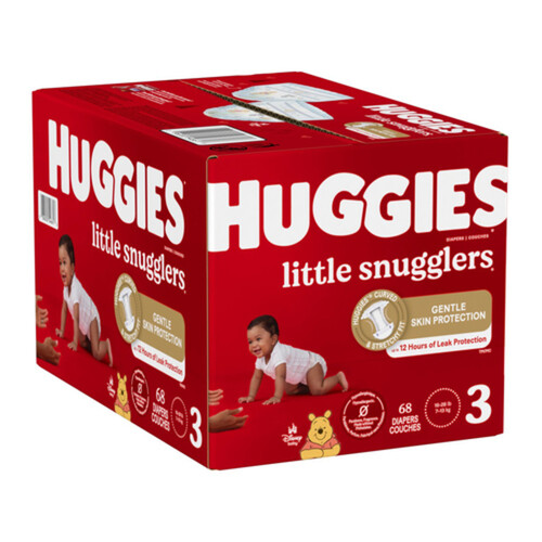 Huggies Diapers Little Snugglers Size 3 68 Count