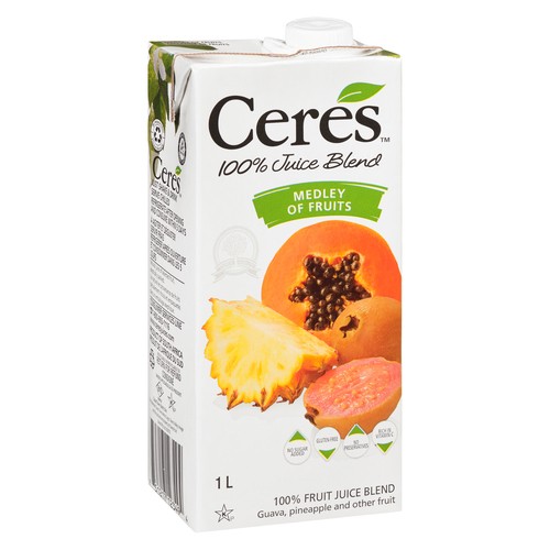 Ceres Gluten-Free Juice Fruit Medley 1 L