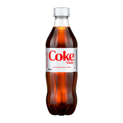 Coca-Cola Diet Coke Soft Drink 500 ml (bottle)