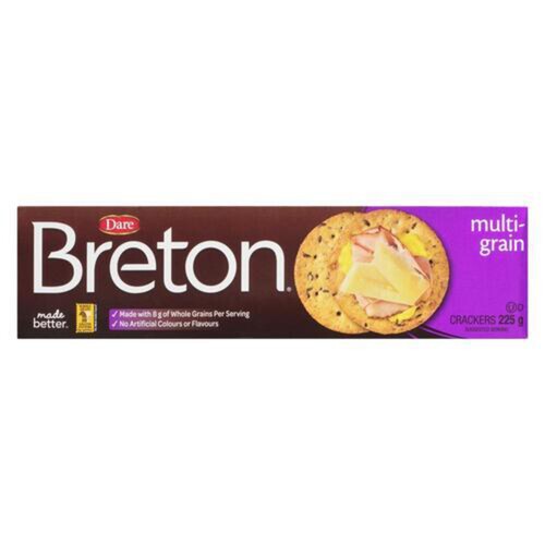 Dare Breton Crackers Multigrain 225 g