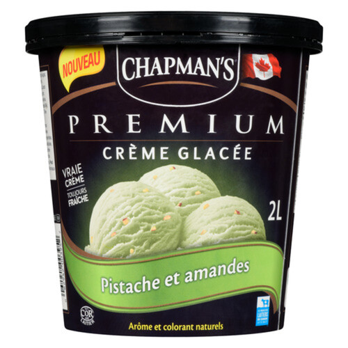 Chapmans Premium Ice Cream Pistachio  2 L