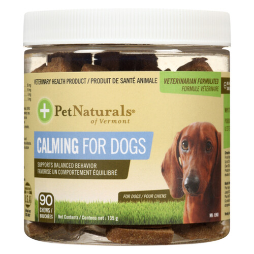 Pet Naturals Pet Nutritional Supplements Calming For Dogs 90 EA