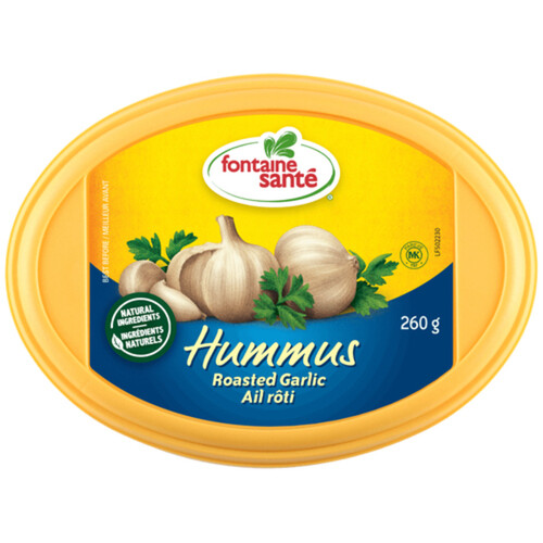 Fontaine Santé Hummus Roasted Garlic 260 g