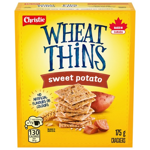 Christie Wheat Thins Crackers Sweet Potato 175 g