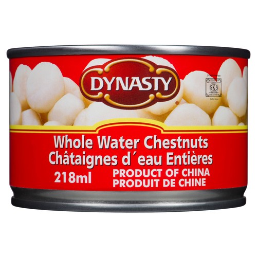 Dynasty Water Chestnuts Whole 218 ml