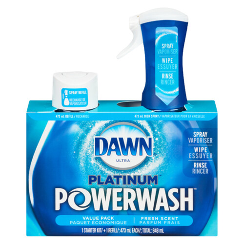 Dawn Ultra Dish Spray Starter Kit Fresh Scent 946 ml