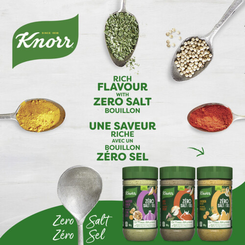 Knorr Zero Salt Bouillon Powder Chicken 160 g