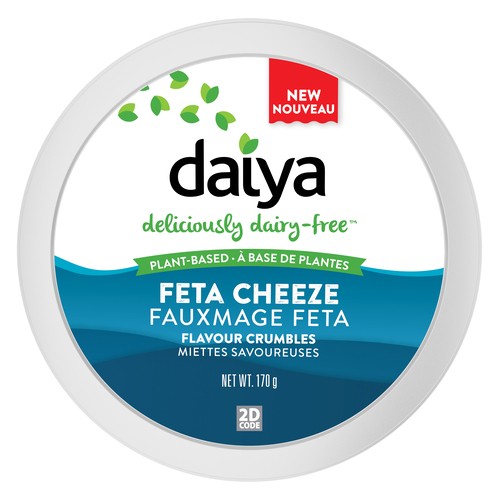Daiya Foods Plant Based Feta Cheeze Flavour Crumbles 170 g