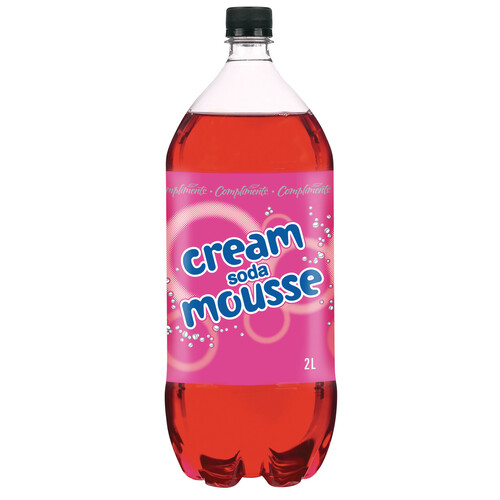 Compliments Soft Drink Cream Soda 2 L (bottle)