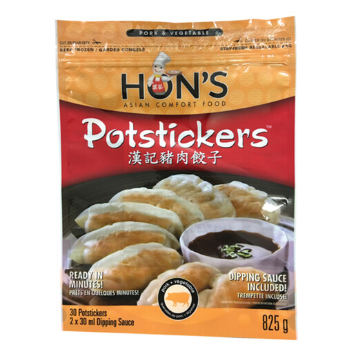 Hon's Frozen Potstickers Pork & Vegetable 825 g 